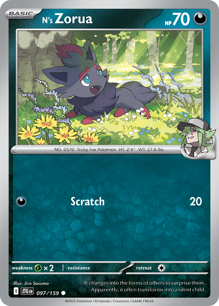 N's Zorua #97 Journey Together