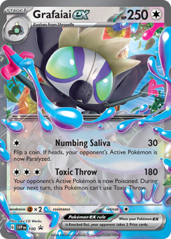 Grafaiai ex #100 Scarlet & Violet Black Star Promos