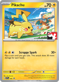 Pikachu #101 Scarlet & Violet Black Star Promos