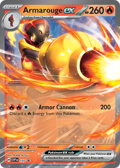 Armarouge ex #105 Scarlet & Violet Black Star Promos
