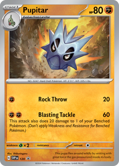 Pupitar #120 Scarlet & Violet Black Star Promos
