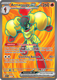 Armarouge ex #125 Scarlet & Violet Black Star Promos