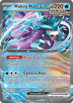 Walking Wake ex #127 Scarlet & Violet Black Star Promos