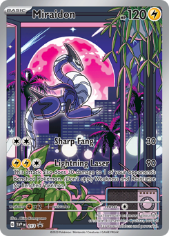 Miraidon #13 Scarlet & Violet Black Star Promos