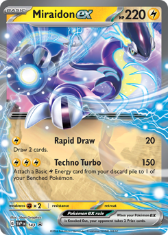 Miraidon ex #143 Scarlet & Violet Black Star Promos