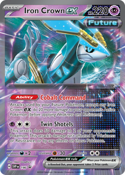 Iron Crown ex #146 Scarlet & Violet Black Star Promos