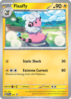 Flaaffy #15 Scarlet & Violet Black Star Promos