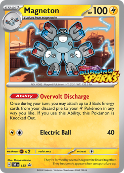 Magneton #153 Scarlet & Violet Black Star Promos