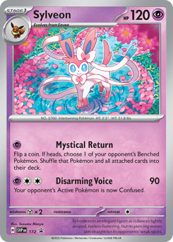 Sylveon #172 Scarlet & Violet Black Star Promos