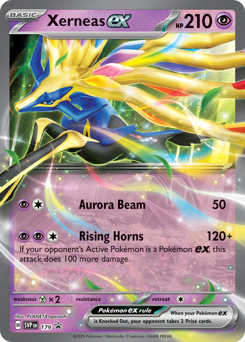 Xerneas ex #179 Scarlet & Violet Black Star Promos