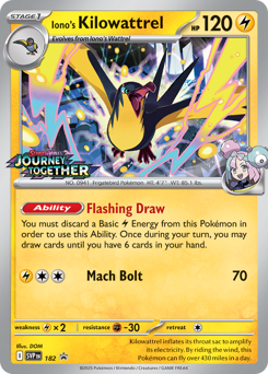 Iono's Kilowattrel promo
