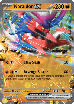 Koraidon ex #197 Scarlet & Violet Black Star Promos