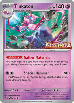 Tinkaton #20 Scarlet & Violet Black Star Promos