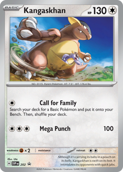 Kangaskhan #202 Scarlet & Violet Black Star Promos