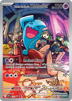 Team Rocket's Wobbuffet promo