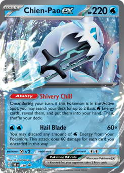 Chien-Pao ex #30 Scarlet & Violet Black Star Promos