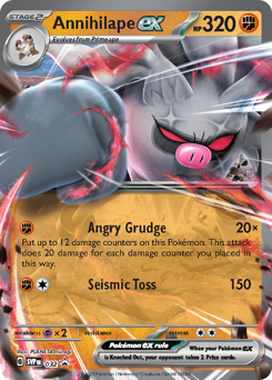 Annihilape ex #32 Scarlet & Violet Black Star Promos