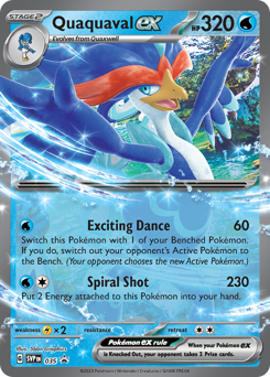 Quaquaval ex #35 Scarlet & Violet Black Star Promos
