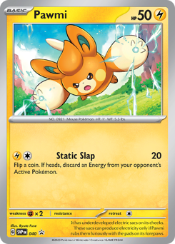 Pawmi Scarlet & Violet Black Star Promos #40