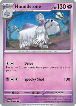 Houndstone #42 Scarlet & Violet Black Star Promos