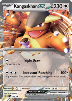 Kangaskhan ex #55 Scarlet & Violet Black Star Promos