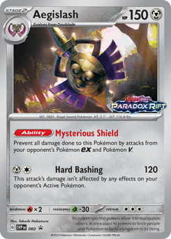 Aegislash Scarlet & Violet Black Star Promos #60