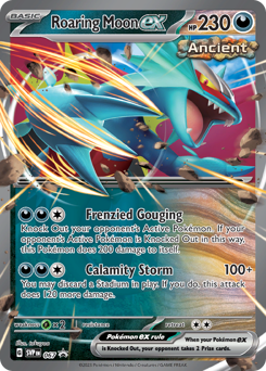 Roaring Moon ex #67 Scarlet & Violet Black Star Promos