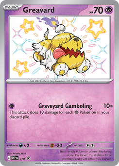 Greavard #70 Scarlet & Violet Black Star Promos