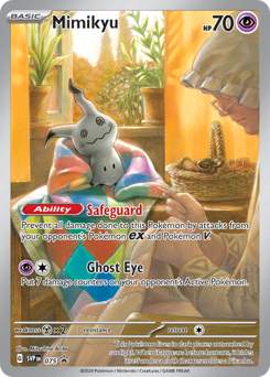 Mimikyu #75 Scarlet & Violet Black Star Promos