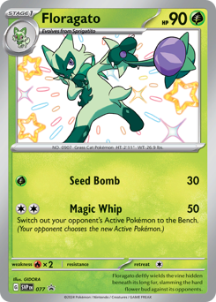 Floragato #77 Scarlet & Violet Black Star Promos