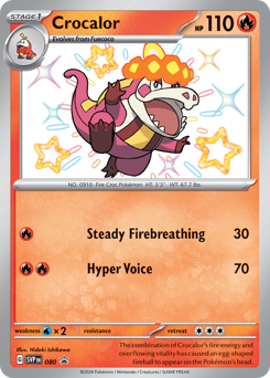 Crocalor #80 Scarlet & Violet Black Star Promos