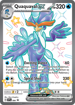 Quaquaval ex #84 Scarlet & Violet Black Star Promos