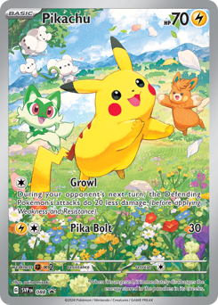 Pikachu #88 Scarlet & Violet Black Star Promos