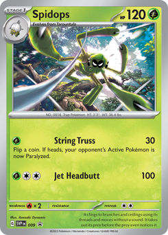 Spidops #9 Scarlet & Violet Black Star Promos