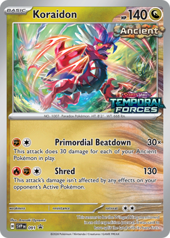 Koraidon #91 Scarlet & Violet Black Star Promos