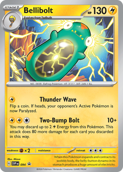Bellibolt #94 Scarlet & Violet Black Star Promos