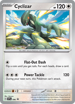 Cyclizar #96 Scarlet & Violet Black Star Promos