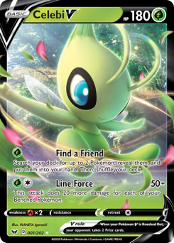Celebi V #1 Sword & Shield