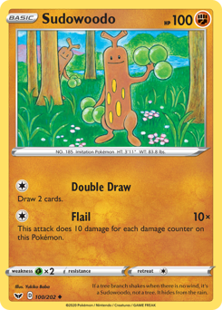 Sudowoodo #100 Sword & Shield