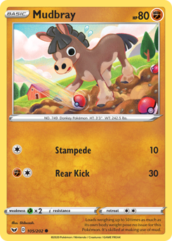 Mudbray #105 Sword & Shield