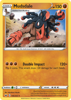 Mudsdale #106 Sword & Shield