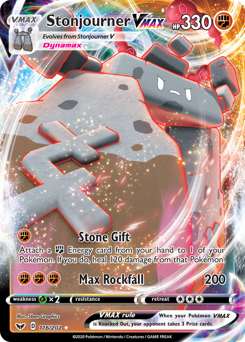 Stonjourner VMAX #116 Sword & Shield