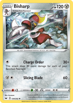 Bisharp Sword & Shield #134