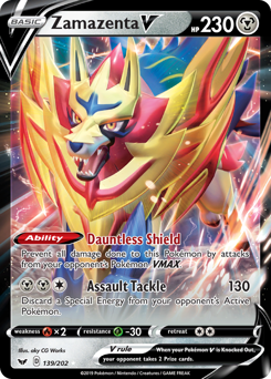 Zamazenta V #139 Sword & Shield
