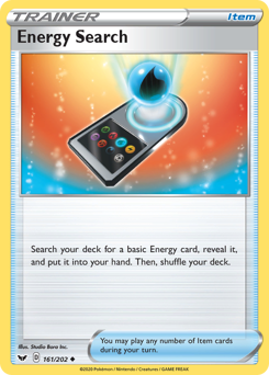 Energy Search #161 Sword & Shield