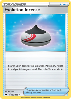 Evolution Incense #163 Sword & Shield