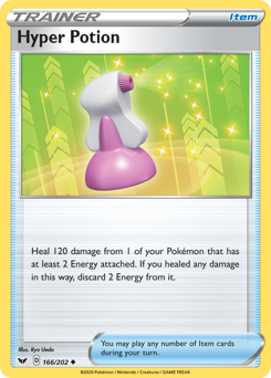 Hyper Potion #166 Sword & Shield