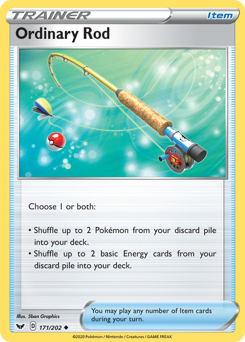Ordinary Rod #171 Sword & Shield