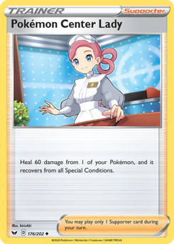 Pokémon Center Lady #176 Sword & Shield
