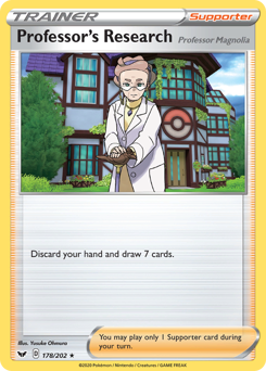 Professor's Research (Professor Magnolia) #178 Sword & Shield